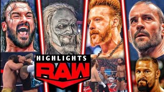 WWE Raw Highlights Today 11 Sep 2024  WWE Raw Highlights  WWE [upl. by Zacharias]