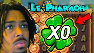 Le Pharaoh Slot is RIGGED WORST LUCK Ever on NEW Slot [upl. by Fielding]