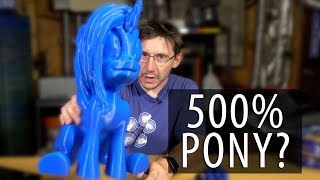 The Largest 3D Printed My Little Pony Unicorn So Far [upl. by Lleznov]