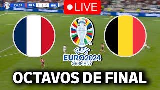 🔴OCTAVOS DE FINAL EUROCOPA 2024  🔥FRANCIA vs BELGICA EN VIVO VERTICAL [upl. by Nicolas]