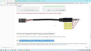 Dragino RS485LN How to upgrade the image [upl. by Luhar]