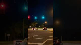 370z takes on boosted 50 at a light sportscar race dragrace driving mustang jdm boost trend [upl. by Mauer]