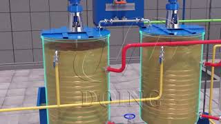 Palm oil degumming amp deacidification process introduction degumming tank and deacidification tank [upl. by Gannon]