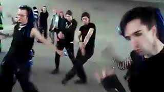 Cyber Goths dancing to the Twinning [upl. by Downes]