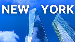 4K  Walking NYC  World Trade Center 911 Memorial amp Tribeca Narrated USA [upl. by Roumell]