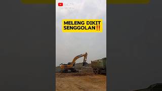 Excavator Dump truck pemerataan tanah‼️ excavatorkobelco automobile excavator dumptruck [upl. by Gianni]