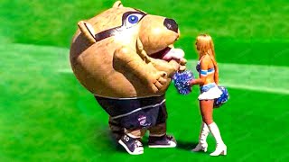 20 FUNNIEST MASCOT MOMENTS IN SPORTS [upl. by Baskett600]