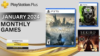 Ps Plus Free Monthly Games January 2024 LEAKED Crazy Titles Expected [upl. by Isbella275]