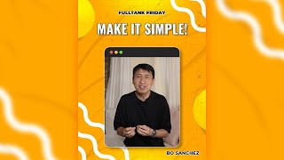 FULLTANK FRIDAY Make it SIMPLE [upl. by Lindblad]