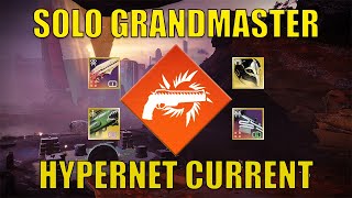 Solo Hypernet Current Grandmaster Nightfall Platinum 2225 Solar Hunter Destiny 2 [upl. by Nylrahs561]