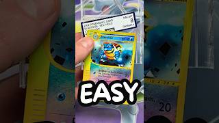 How to Crack Open a Graded Pokemon Card👊🏼💥 [upl. by Melisent]