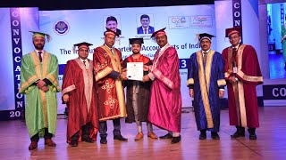 ICAI Convocation 2023 🧑‍🎓 l CA Kunal Singhal l Dreams come true charteredaccountant icaistudents [upl. by Penrose]