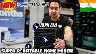 NEW Iceriver Alephium miner ALPH AL0 400GH🔥 Crypto Mining India🚀bitcoinmining AL1 AL0 alephium [upl. by Tezzil]