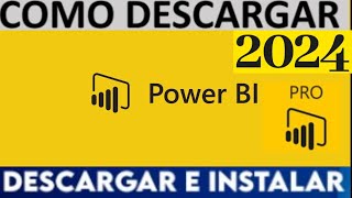 ✅Descargar e Instalar Power BI 2024 [upl. by Eugenle984]