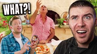 Pro Chef Reacts Jamie Olivers MENTOR Makes PERFECT Pizza [upl. by Ettevroc950]