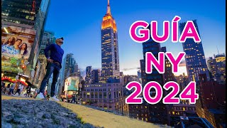 Viajar a NUEVA YORK 2024 Guía COMPLETA para Organizar el viaje MolaViajar [upl. by Alikee]