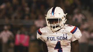 FOLSOM BULLDOGS HS Football Highlight Film VS De La Salle Spartans  81718 [upl. by Hardner]