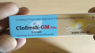 Clofresh gm cream uses in hindi [upl. by Naid]