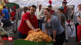 Zwiebelfest 2016 in Esslingen eröffnet [upl. by Neehsar]