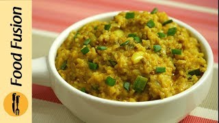 Spicy Fried Khichdi Recipe By Food Fusion [upl. by Coltson]