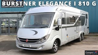 Burstner Elegance I 810 G Motorhome For Sale at Camper UK [upl. by Kado]