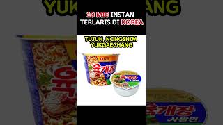 10 MIE INSTAN TERLARIS DI KOREA 2023 [upl. by Assened786]