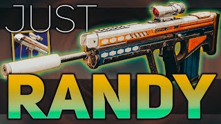 Randys Throwing Knife Crucible RitualPinnacle Weapon  Destiny 2 Shadowkeep [upl. by Adnih305]