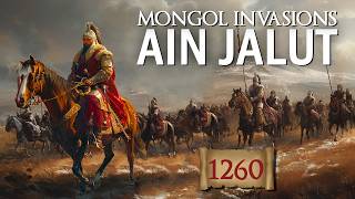 Battle of Ain Jalut 1260 AD  The decisive battle CHANGED history of EUROPE stopped the Mongol [upl. by Liag]