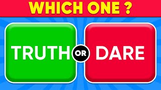 Truth or Dare Questions  Interactive Game  Daily Quiz [upl. by Yeblehs]