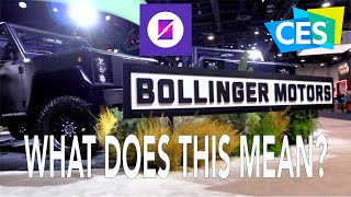 CES 2024  Wait Did The Bollinger Motors B1 SUV and B2 Truck Make A Reappearance [upl. by Igiul]