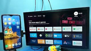 2 Ways for Connect Mobile Phone to Coocaa Android TV  Screen Mirroring  Screen Casting [upl. by Mossolb]