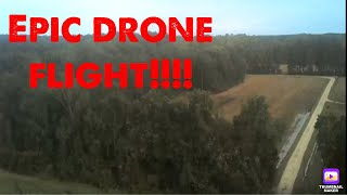 DEERC D10 drone flight [upl. by Dace]