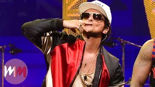 Top 10 Best Bruno Mars Performances [upl. by Euqina120]