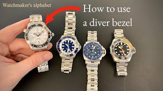 HOW TO USE A DIVER WATCH BEZEL [upl. by Banerjee]