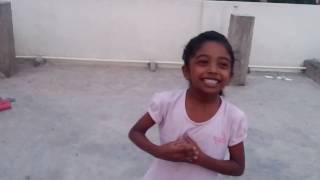 must watch 6 year little girl singing ranguladi rangu kite pantangu telugu song [upl. by Tannenwald]