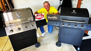 Walmart Expert Grill 4 Burner gas Grill vs Lowes CharBroil 4 Burner Gas Grill  Which is Better [upl. by Christal857]