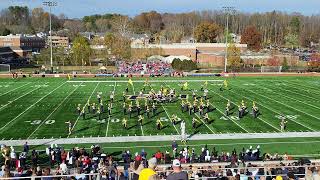 Emory amp Henry Marching Band halftime show November 9 2024 [upl. by Yahsed]