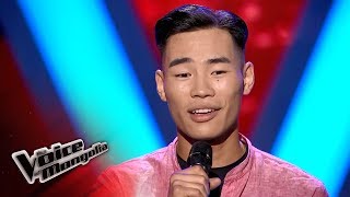 UsuhbayarB  quotAngelquot  Blind Audition  The Voice of Mongolia 2018 [upl. by Kalle]