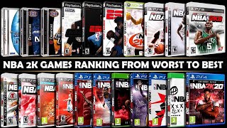 Tier Ranking Every NBA 2K Game Ever Made [upl. by Ynot]