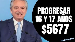 ANSES Progresar 16 y 17 años Inscripción Formulario ¿Cuánto Cobro [upl. by Christiana]