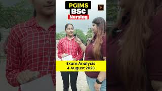 PGIMER Chandigarh BSc Nursing Entrance Exam Review 4th August 2023 shorts [upl. by Casady785]