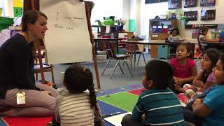 Small Group Interactive Writing in Kindergarten [upl. by Naaman]