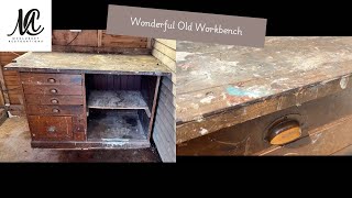 Restoring an Old Woodworking Workbench [upl. by Gorlicki332]