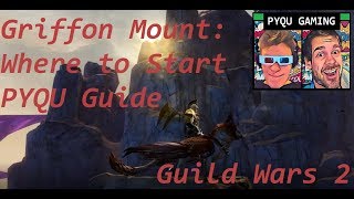 Guild Wars 2 Path of Fire  Where to start Griffon Mount quest  PYQU Guides [upl. by Ever414]