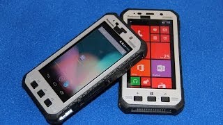 Panasonic Toughpad FZX1 a E1 Obrněný tank s Androidem a Windows Embedded 8 [upl. by Milson]