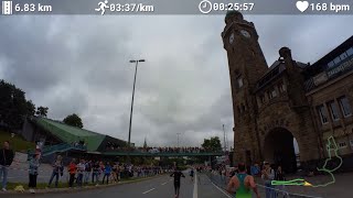 30 Hella hamburg halbmarathon 2024  POV [upl. by Ocnarfnaig777]