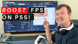 How To Enable 4K 120FPS on PS5 With 120Hz HDR Gaming Monitor or TV [upl. by Steddman]