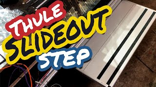 Thule Slide Out Step  Sprinter Van Conversion [upl. by Moraj]