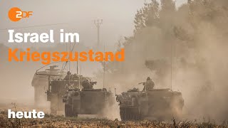 heute 1900 Uhr 081023 Krieg in Israel Wahlen in Bayern und Hessen Reaktionen Berlin english [upl. by Anizor345]