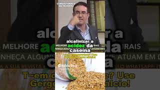 🌿 Precisa de cálcio Não tome leite tome isso Tiago Rocha dieta saudefeminina [upl. by Aihsilef]